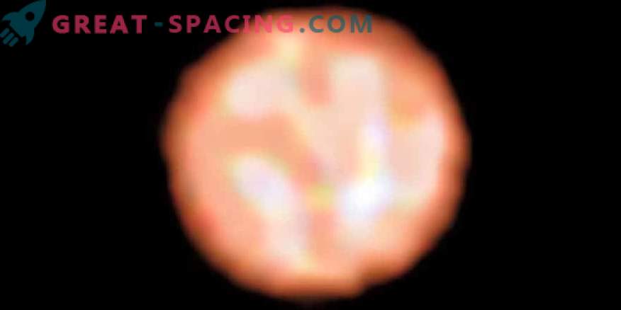 Prve podrobne slike površine velikanske zvezde