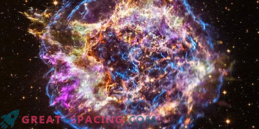Virtualni ogled v eksplozivni zvezdi