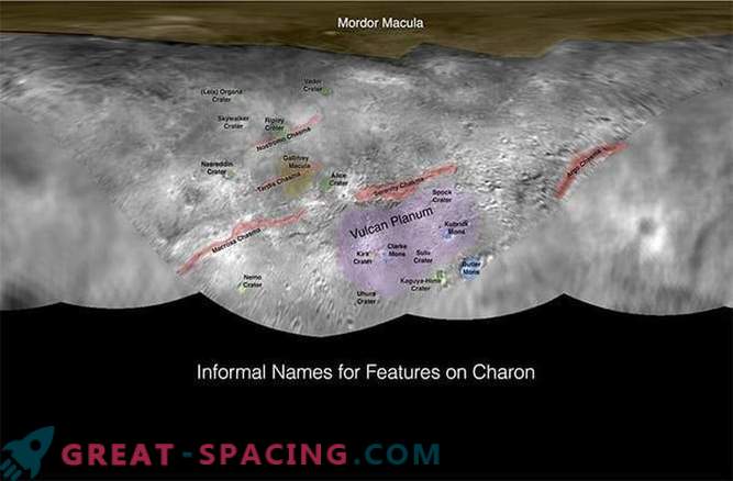 Nova imena za Pluton in Charon