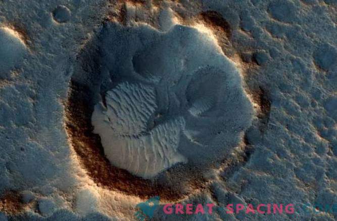 Lokacija Marsa ustreza NASA slikam.