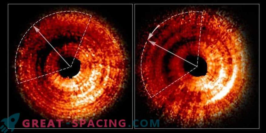 Nenavadna senca zvezdnega diska lahko razkrije skrite svetove