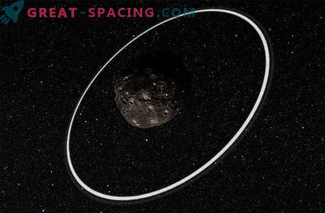 Kako so bili odkriti prstani v asteroidu. Fotografija