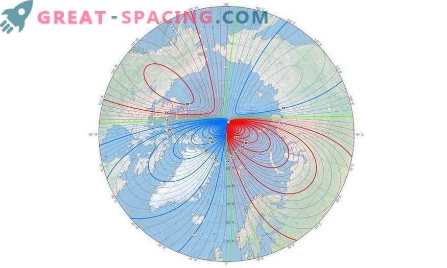 Znanstveniki so morali nujno posodobiti zemljevid svetovnega geomagnetnega polja