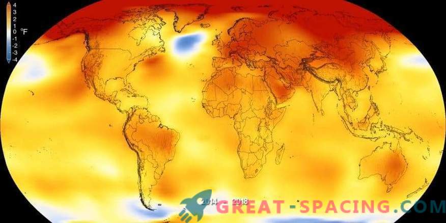 2018 je bilo četrto najbolj vroče leto v zgodovini