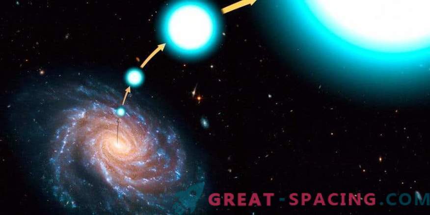 Galaktični pobeg: kjer je pobegnila hiperzvezdna zvezda