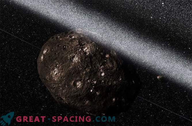 V hibridu asteroid-komet je bil zaznan obročni sistem